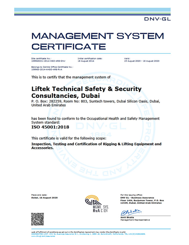 LIFTEK International - lifting and rigging supplies & services